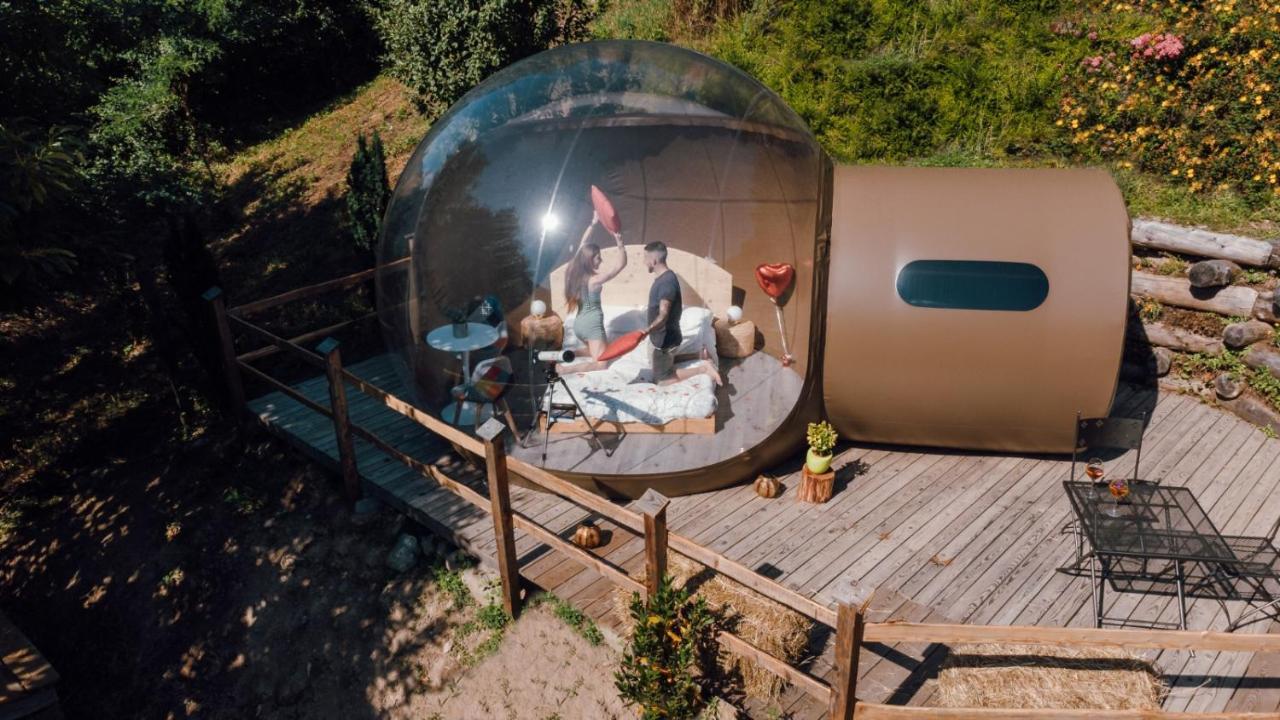 Maso La Marianna Bubble Glamping In Trentino Bed & Breakfast Sant'Orsola Exterior photo